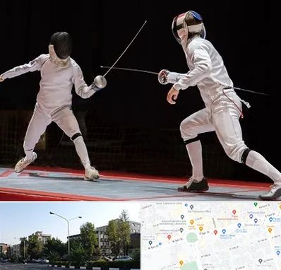 باشگاه شمشیربازی در میدان کاج 