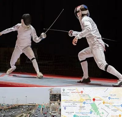 باشگاه شمشیربازی در بلوار توس مشهد