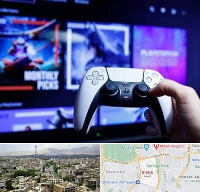 گیم نت PS5 در گیشا 