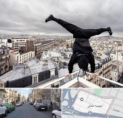 باشگاه پارکور در مجیدیه شمالی