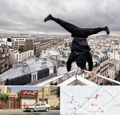 باشگاه پارکور در باجک قم