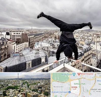 باشگاه پارکور در گیشا 