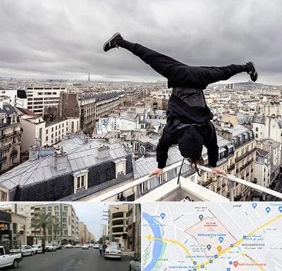 باشگاه پارکور در زیتون کارمندی اهواز