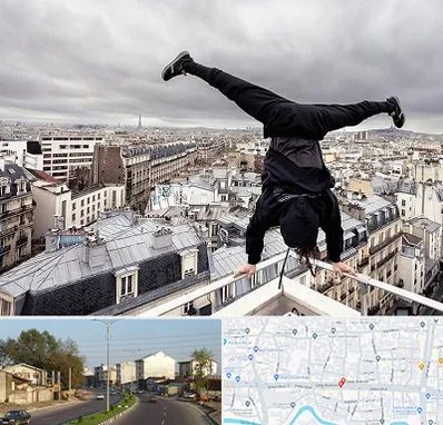 باشگاه پارکور در ضیابری رشت