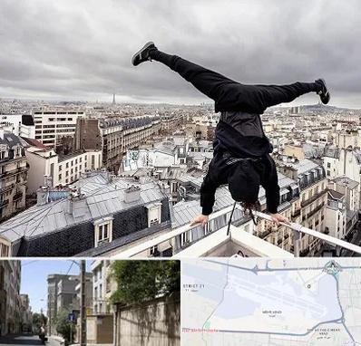 باشگاه پارکور در مهرآباد