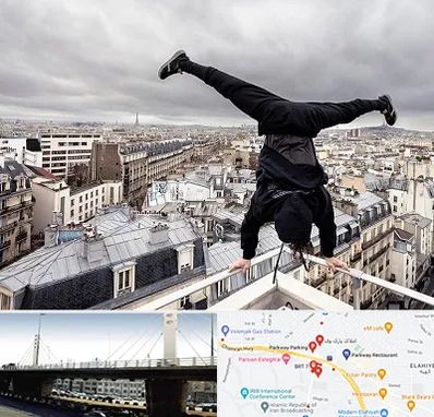 باشگاه پارکور در پارک وی 