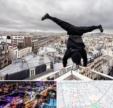 باشگاه پارکور در منظریه رشت