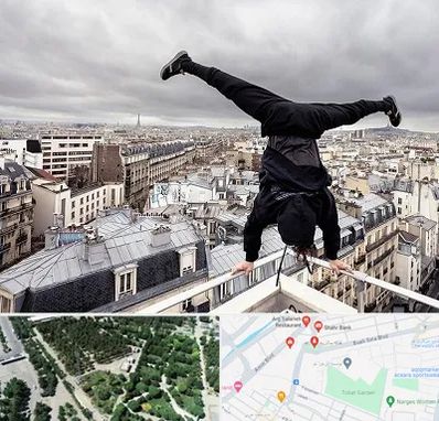 باشگاه پارکور در سالاریه قم