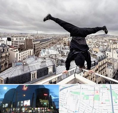 باشگاه پارکور در بلوار اباذر