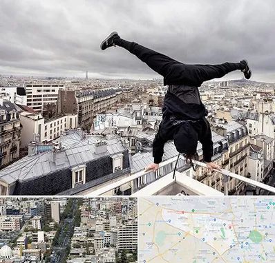 باشگاه پارکور در منطقه 18 تهران 
