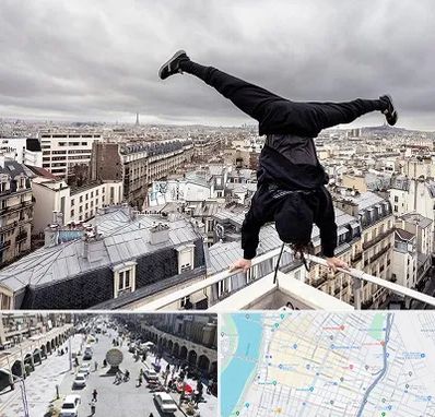 باشگاه پارکور در نادری اهواز