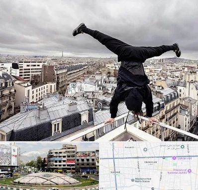 باشگاه پارکور در مرکز تهران