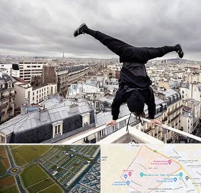 باشگاه پارکور در الهیه مشهد