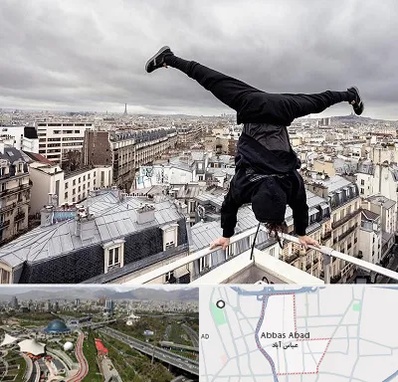 باشگاه پارکور در عباس آباد تهران