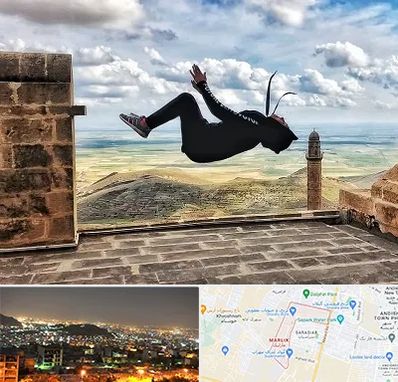 باشگاه پارکور بانوان در مارلیک کرج