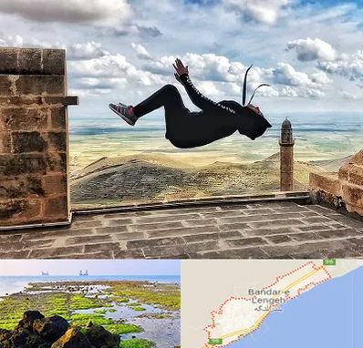 باشگاه پارکور بانوان در بندرلنگه