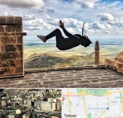 باشگاه پارکور بانوان در مرزداران 