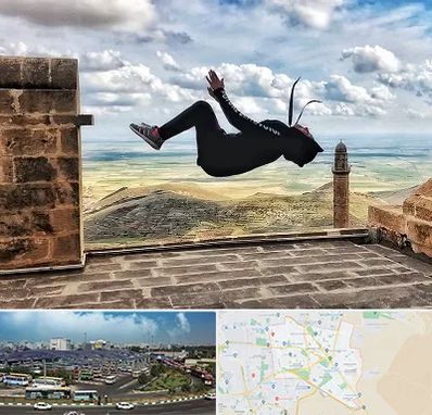 باشگاه پارکور بانوان در منطقه 15 تهران 