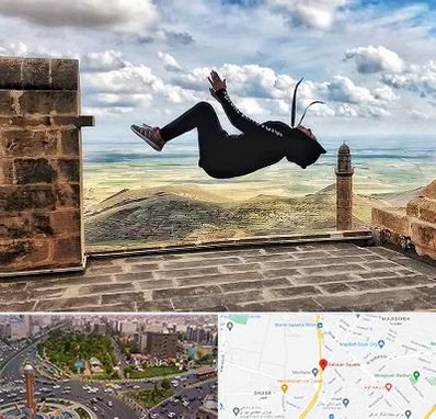 باشگاه پارکور بانوان در سبلان 