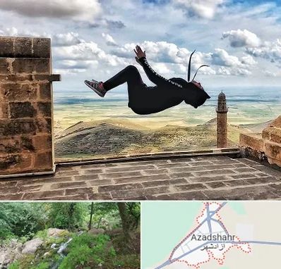 باشگاه پارکور بانوان در آزادشهر