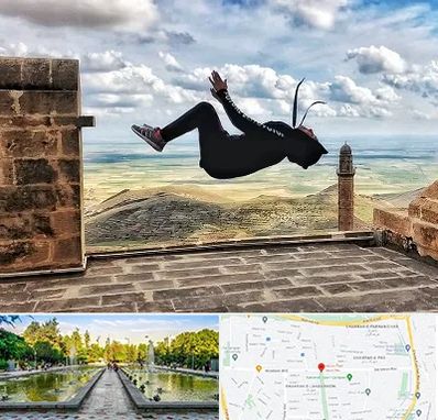 باشگاه پارکور بانوان در سرسبز 