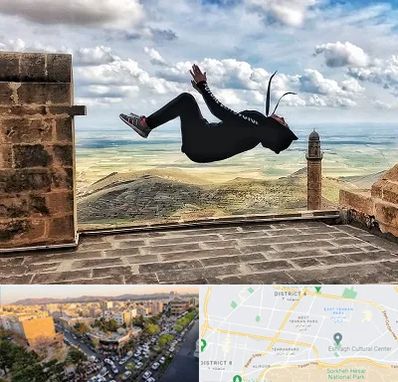 باشگاه پارکور بانوان در تهرانپارس 