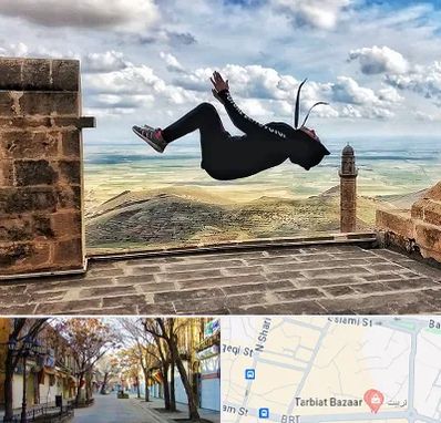 باشگاه پارکور بانوان در تربیت تبریز