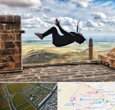 باشگاه پارکور بانوان در الهیه مشهد