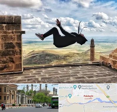 باشگاه پارکور بانوان در پاکدشت