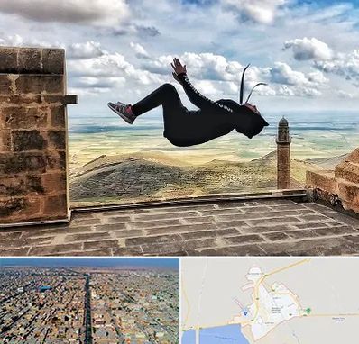 باشگاه پارکور بانوان در بندر ماهشهر