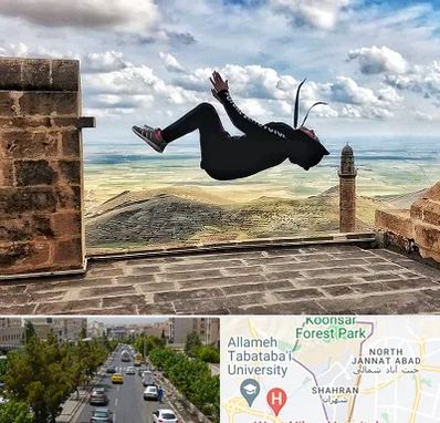 باشگاه پارکور بانوان در شهران 