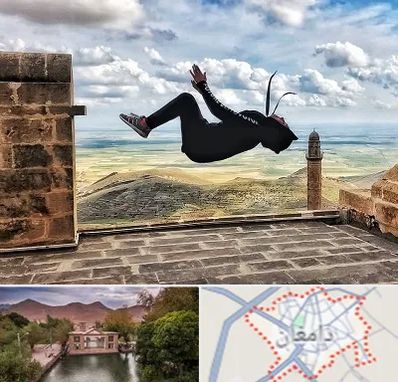 باشگاه پارکور بانوان در دامغان