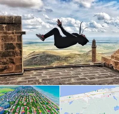 باشگاه پارکور بانوان در فریدونکنار