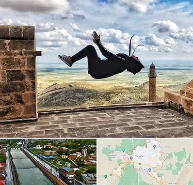 باشگاه پارکور بانوان در مراغه