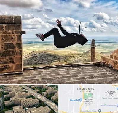 باشگاه پارکور بانوان در اکباتان 