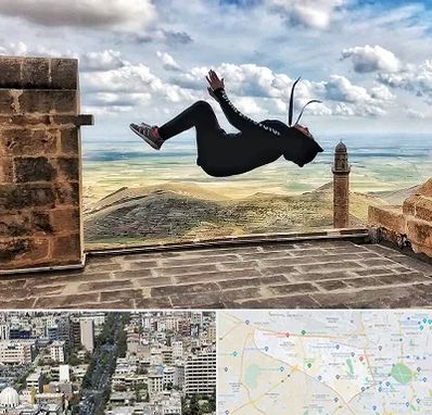 باشگاه پارکور بانوان در منطقه 18 تهران 