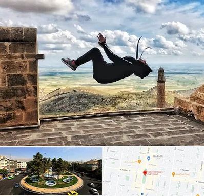 باشگاه پارکور بانوان در هفت حوض 