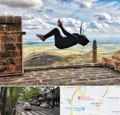 باشگاه پارکور بانوان در ظفر 