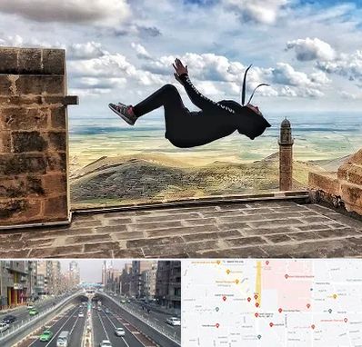 باشگاه پارکور بانوان در توحید 