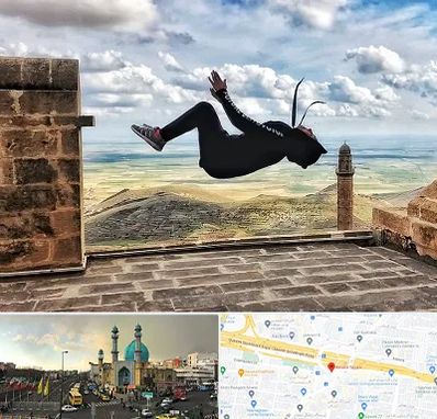 باشگاه پارکور بانوان در رسالت 