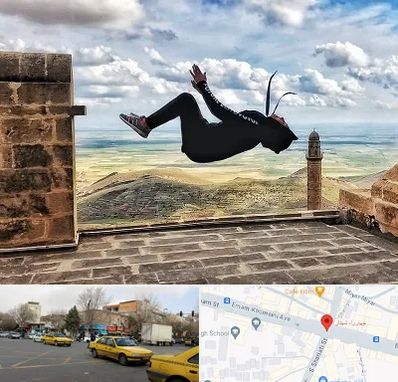 باشگاه پارکور بانوان در شهناز تبریز