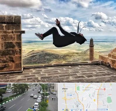 باشگاه پارکور بانوان در ستارخان 