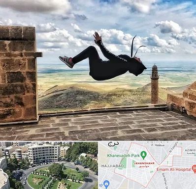 باشگاه پارکور بانوان در جهانشهر کرج 