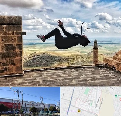باشگاه پارکور بانوان در فاز دو اندیشه