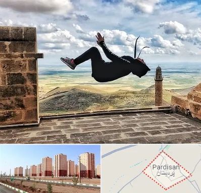 باشگاه پارکور بانوان در پردیسان قم