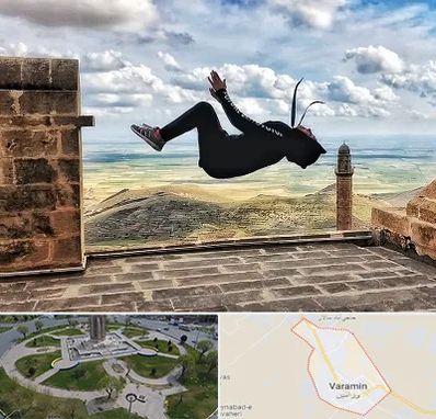 باشگاه پارکور بانوان در ورامین