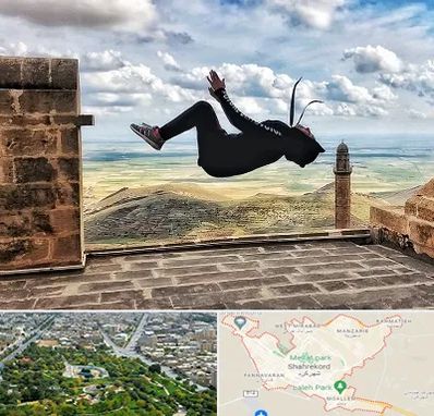 باشگاه پارکور بانوان در شهرکرد