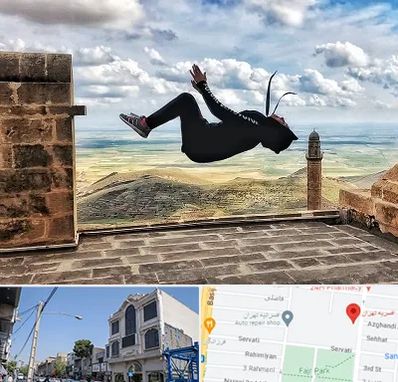 باشگاه پارکور بانوان در افسریه 