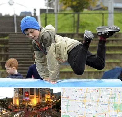 باشگاه پارکور کودکان در جنت آباد تهران 