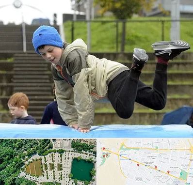 باشگاه پارکور کودکان در وکیل آباد مشهد